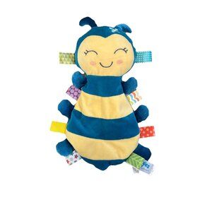 TAGGIES Mary Meyer Bean Bag Plush FUZZY BUZZY BEE Stuffed Animal Baby Toy 10"